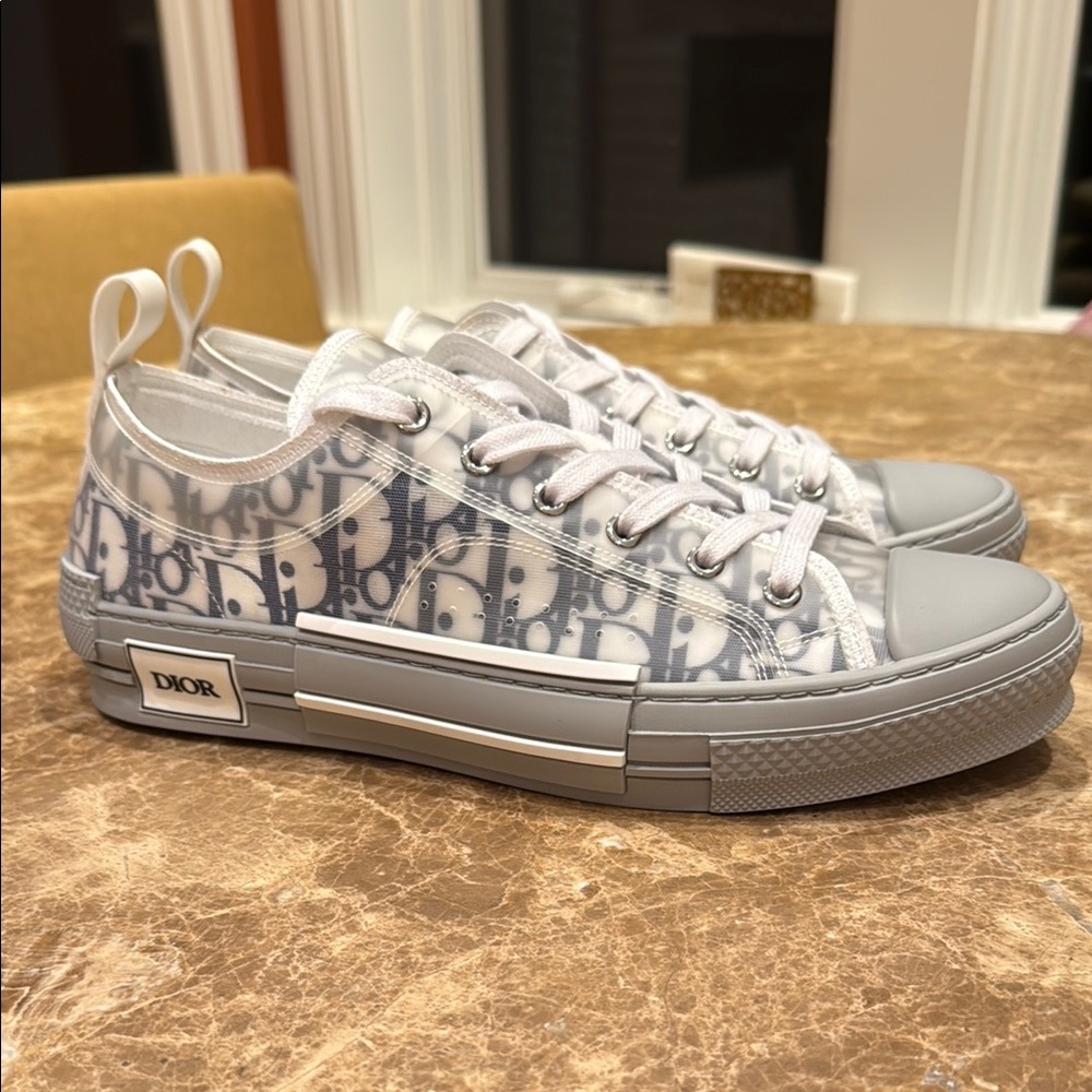 Dior B23. Grey, white, and navy.